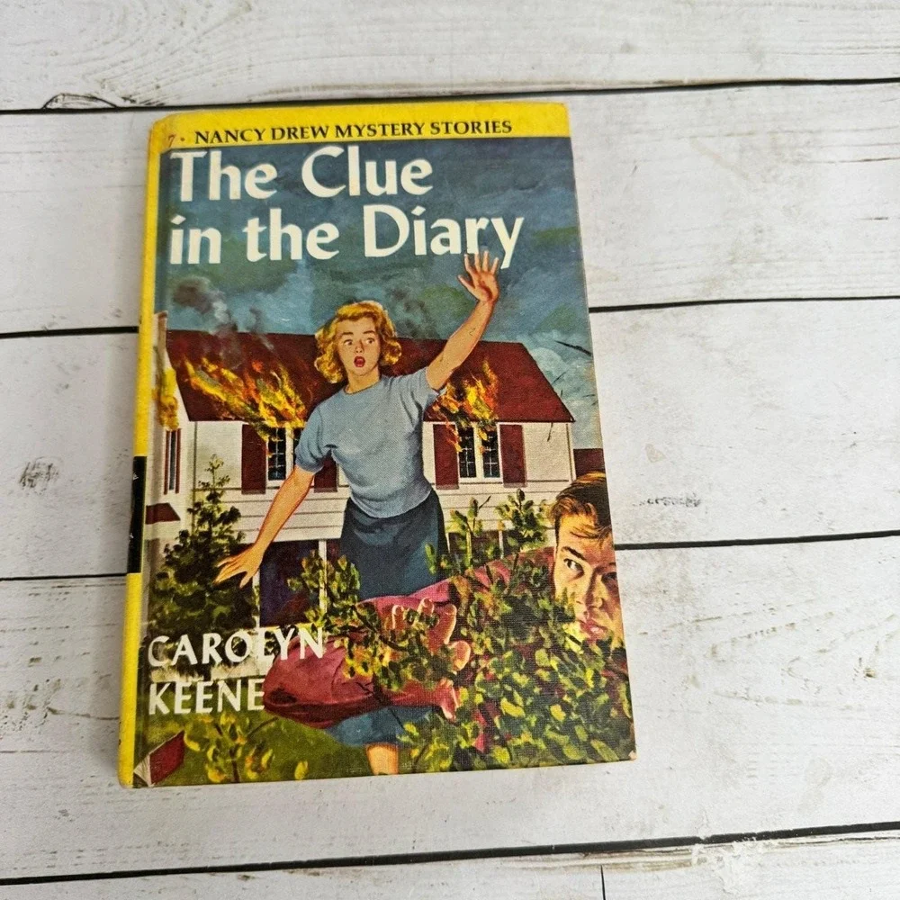The Clue in the Diary Carolyn Keene 1962 Revised Edition Nancy‎ Drew Mystery
